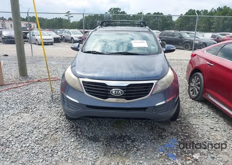 2011 Kia Sportage Lx из США, поврежденный, VIN KNDPB3A2XB7054541